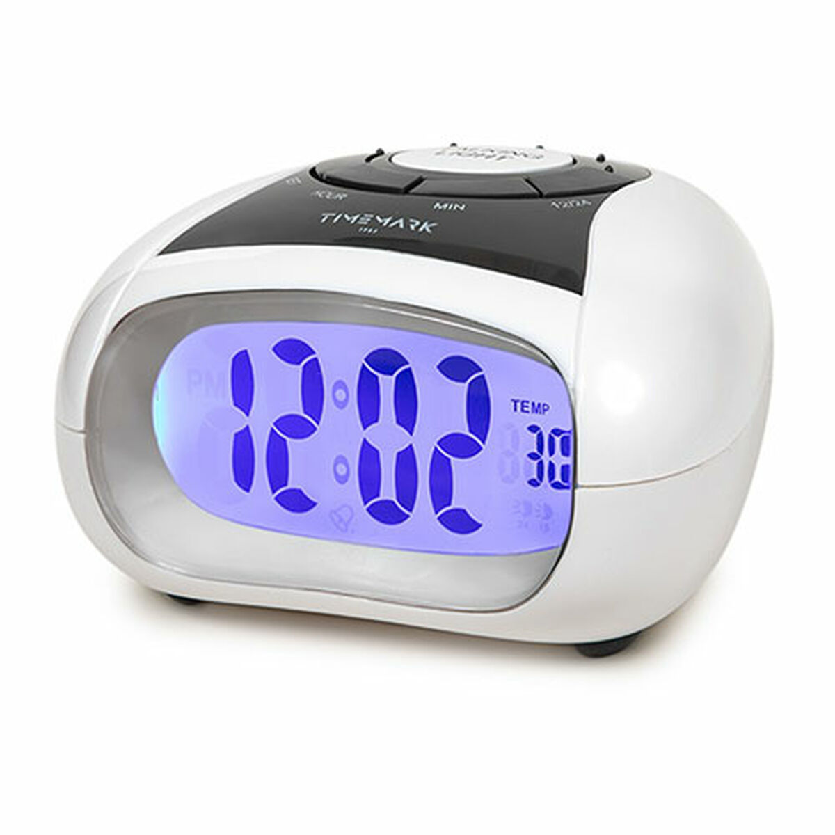 Budík Timemark Bílý